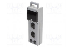 Enclosure: for modular components grey Series: BLOCK