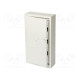 Enclosure: for modular components IP30 light grey steel IK08