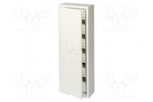 Enclosure: for modular components IP30 light grey steel IK08