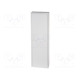 Enclosure: for modular components IP30 light grey steel IK08