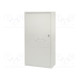 Enclosure: for modular components IP30 light grey steel IK08