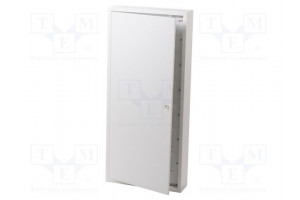 Enclosure: for modular components IP30 light grey steel IK08