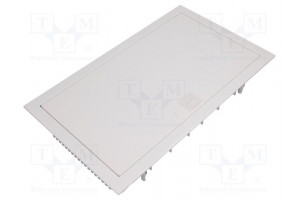 Enclosure: for modular components IP30 plaster embedded white