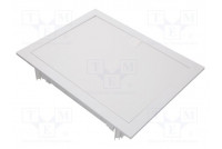 Enclosure: for modular components IP30 white ABS Series: ECG