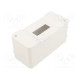 Enclosure: for modular components IP30 white No.of mod: 3