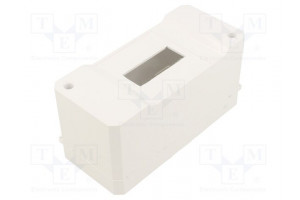 Enclosure: for modular components IP30 white No.of mod: 3