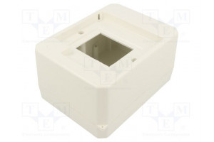 Enclosure: for modular components IP30 white No.of mod: 4