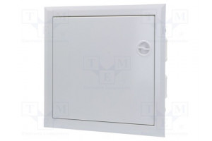 Enclosure: for modular components IP40 plaster embedded white