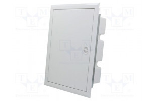 Enclosure: for modular components IP40 plaster embedded white