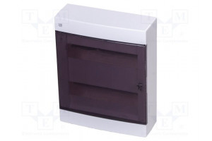 Enclosure: for modular components IP40 white No.of mod: 24