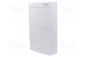 Enclosure: for modular components IP40 white No.of mod: 36