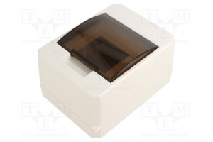 Enclosure: for modular components IP40 white No.of mod: 4