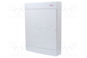 Enclosure: for modular components IP40 white No.of mod: 54