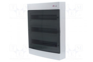 Enclosure: for modular components IP40 white No.of mod: 54