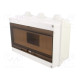 Enclosure: for modular components IP55 white No.of mod: 12