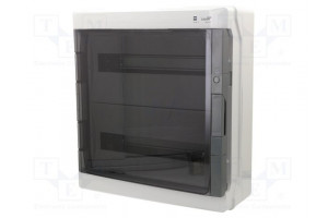 Enclosure: for modular components IP65 light grey ABS 400V