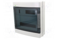 Enclosure: for modular components IP65 light grey ABS 400V