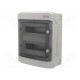 Enclosure: for modular components IP65 light grey Series: ECH