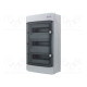 Enclosure: for modular components IP65 light grey Series: ECH