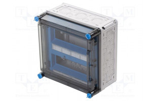 Enclosure: for modular components IP65 light grey Series: Mi