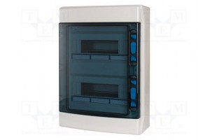 Enclosure: for modular components IP65 white No.of mod: 24