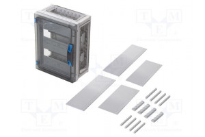 Enclosure: for modular components IP66 light grey IK08