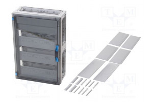 Enclosure: for modular components IP66 light grey IK08