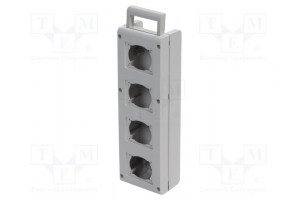 Enclosure: junction box wall mount,for wall mounting grey