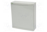 Enclosure: multimedia IP40 wall mount Arrangement: 12+12