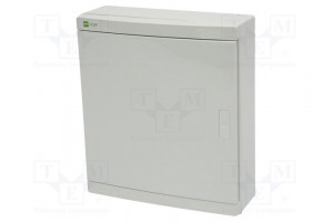 Enclosure: multimedia IP40 wall mount Arrangement: 12+12