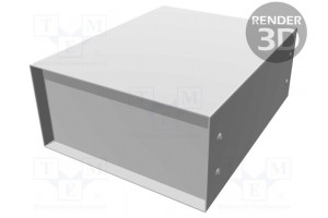 Enclosure: with panel 1458 X: 203mm Y: 254mm Z: 102mm steel