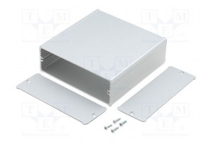 Enclosure: with panel TUF X: 120mm Y: 120mm Z: 42mm aluminium