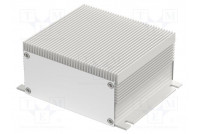 Enclosure: with panel with fixing lugs,with heatsink Filotec