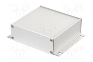 Enclosure: with panel with fixing lugs Filotec X: 105mm Z: 36mm