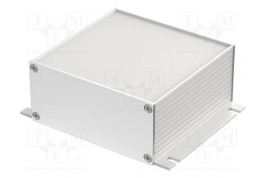 Enclosure: with panel with fixing lugs Filotec X: 105mm Z: 48mm