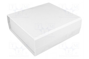 Enclosure: with panel X: 188mm Y: 198mm Z: 70mm polystyrene grey