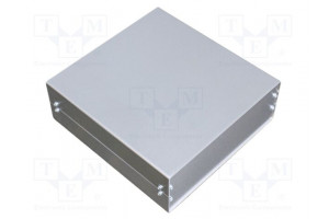 Enclosure: with panel X: 250mm Y: 260mm Z: 90mm aluminium