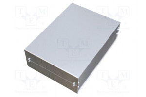 Enclosure: with panel X: 474mm Y: 300mm Z: 134mm aluminium