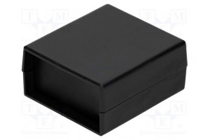 Enclosure: with panel X: 67mm Y: 74mm Z: 36mm ABS black