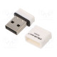 PC extension card: WiFi network USB 2.0 white 2.4÷2.4835GHz