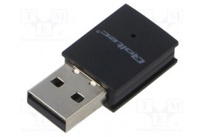 PC extension card: WiFi network USB A plug black 150Mbps