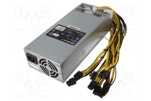 Power supply: computer ATX 1.6kW 12V 265x110x65mm