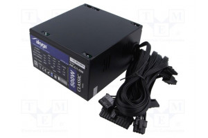 Power supply: computer ATX 500W 3.3/5/12V Features: fan 12cm