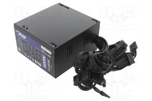 Power supply: computer ATX 600W 3.3/5/12V Features: fan 12cm