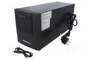 Power supply: UPS 1.2kW 2kVA 220÷230V 375x138x165mm Ubatt: 12V