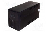 Power supply: UPS 1200W 2kVA 207÷253V 198x158x380mm 9Ah 2÷6ms