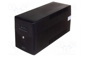 Power supply: UPS 1200W 2kVA 207÷253V 198x158x380mm 9Ah 2÷6ms