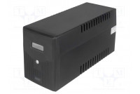 Power supply: UPS 1200W 2kVA 207÷253V 198x158x380mm 9Ah 2÷6ms