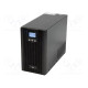 Power supply: UPS 2.4kW 3kVA 230V 190x467x335.5mm 9Ah 8h