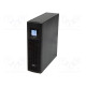 Power supply: UPS 2.4kW 3kVA 230V 440x410x132mm 9Ah Ubatt: 12V